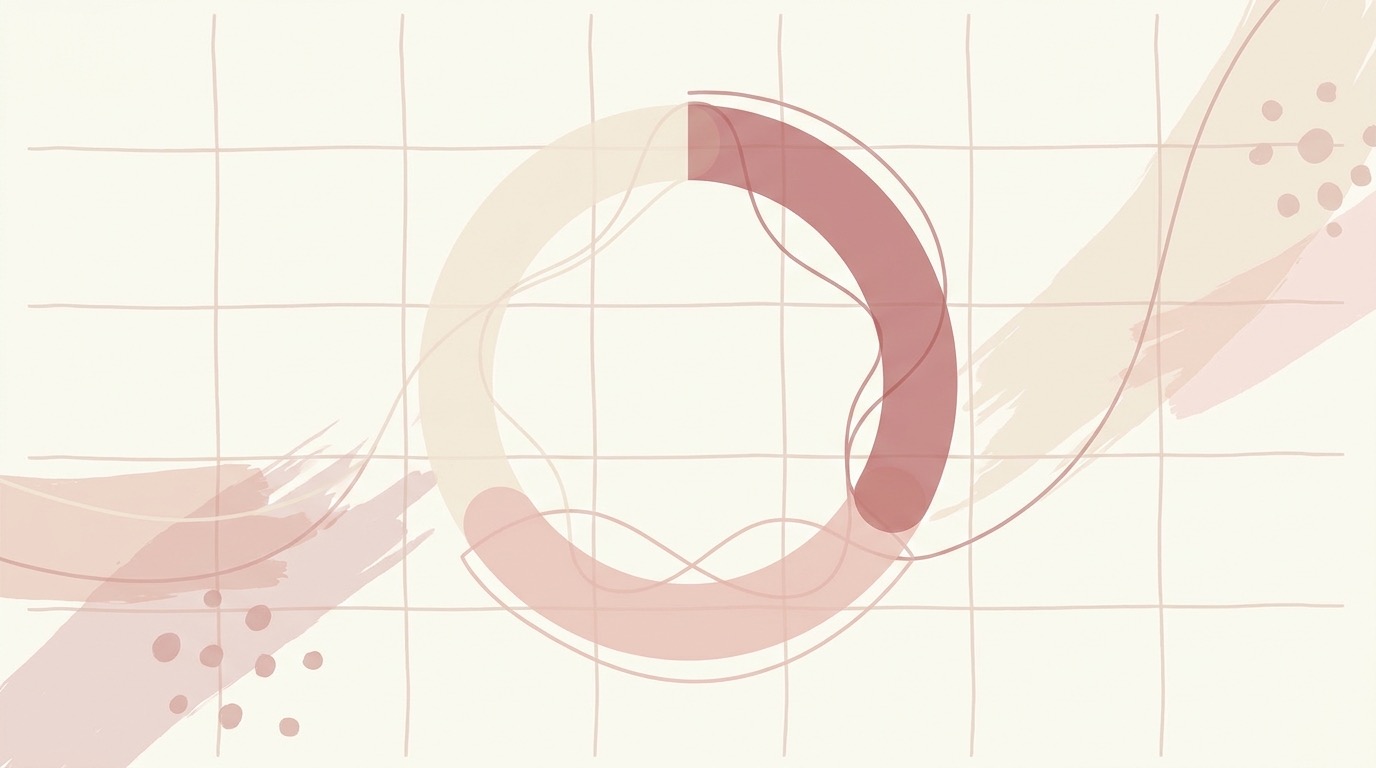 Illustration of a menstrual cycle timeline showing the period, the fertile window, and how sperm survival can bridge the gap to ovulation
